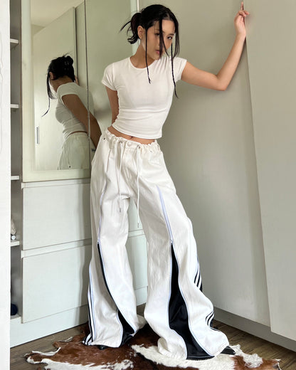 [BIG SIZE] Zipper Pants 044