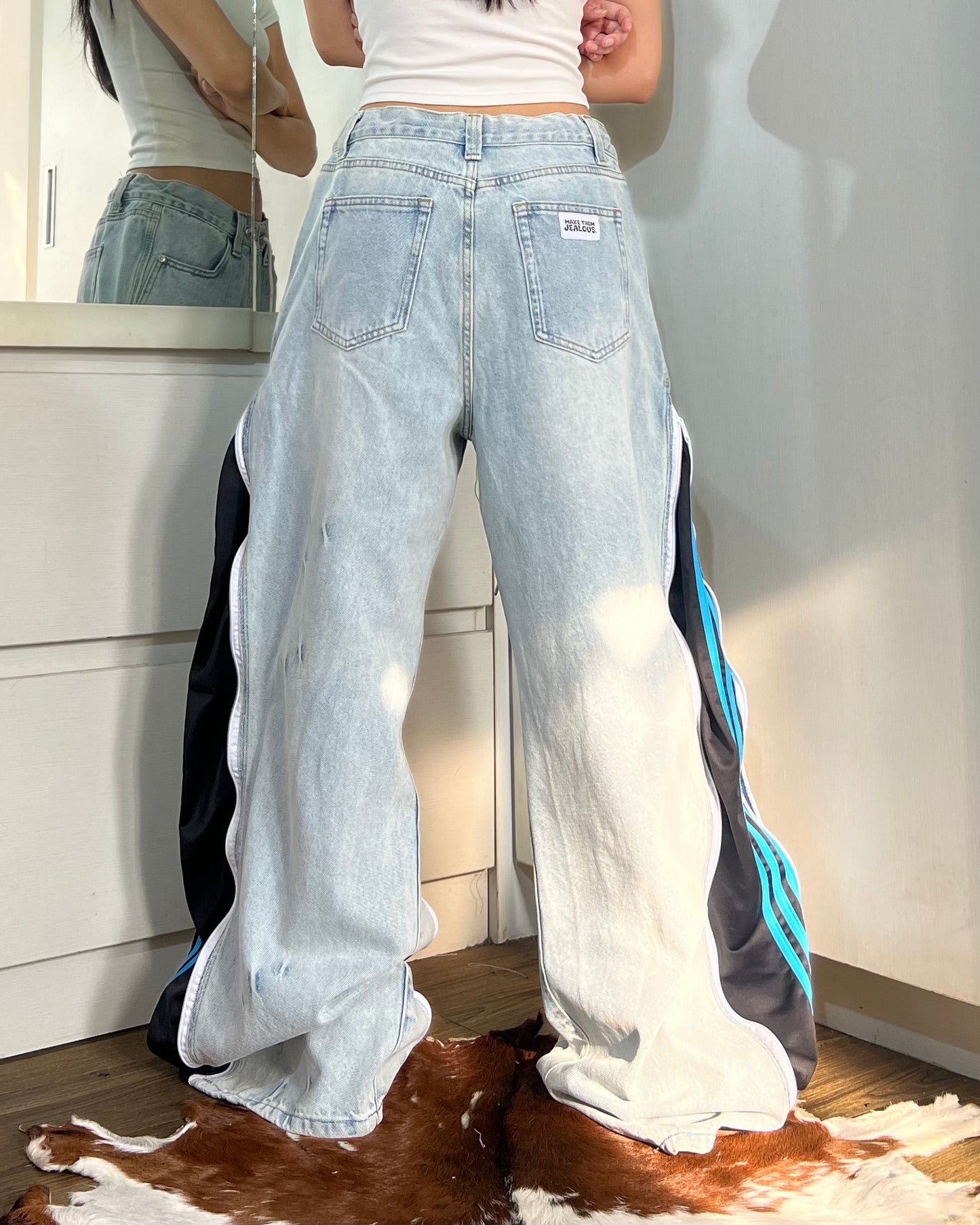 [BIG SIZE] Zipper Pants 0116