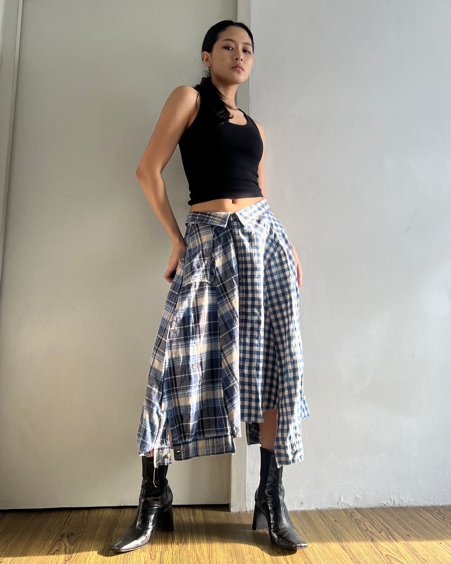 Button-up Maxi Skirt 025