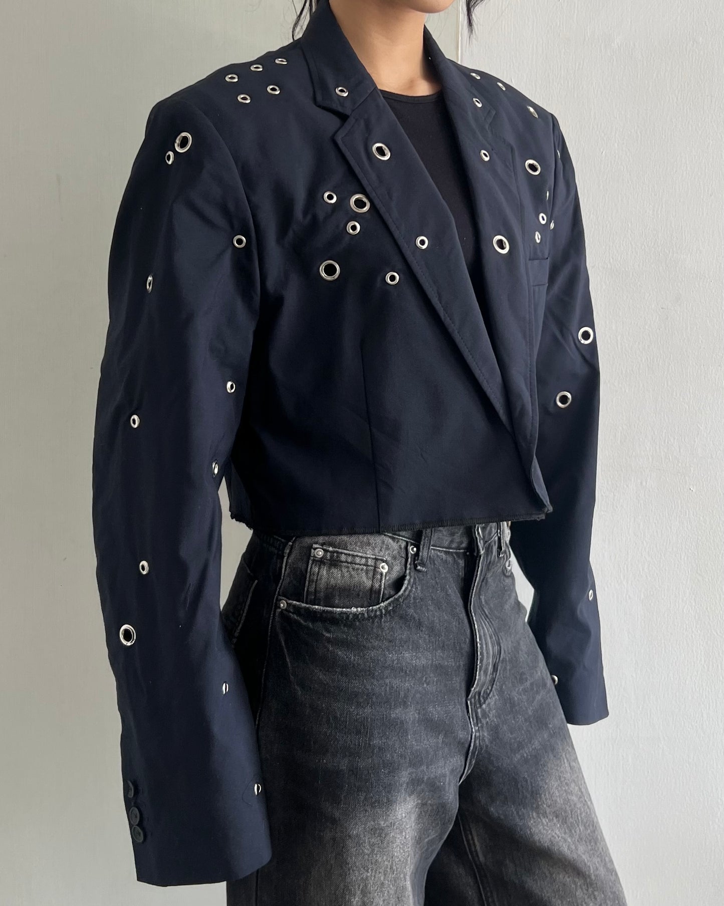 Eyelet Blazer 029