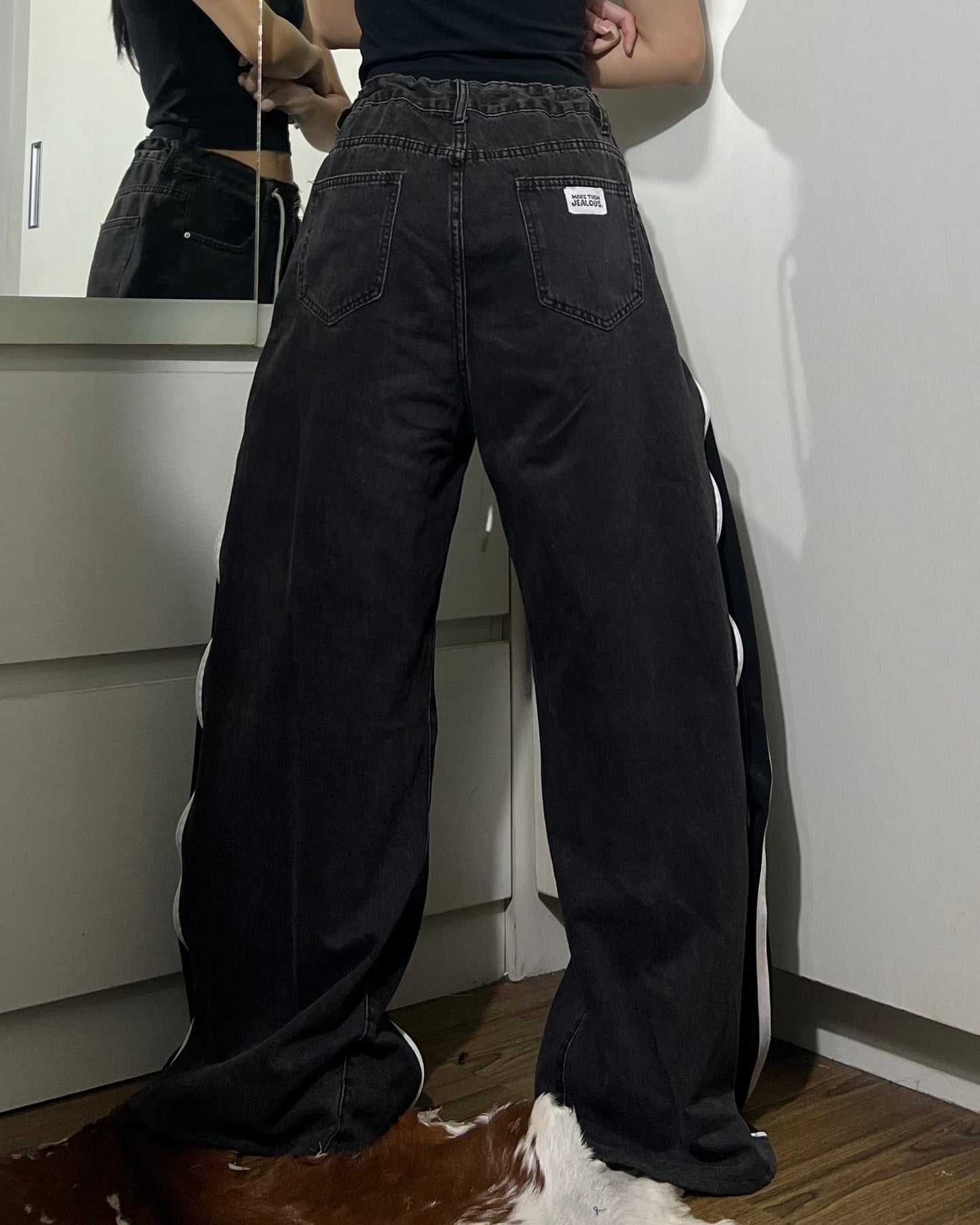 [BIG SIZE] Zipper Pants 0128