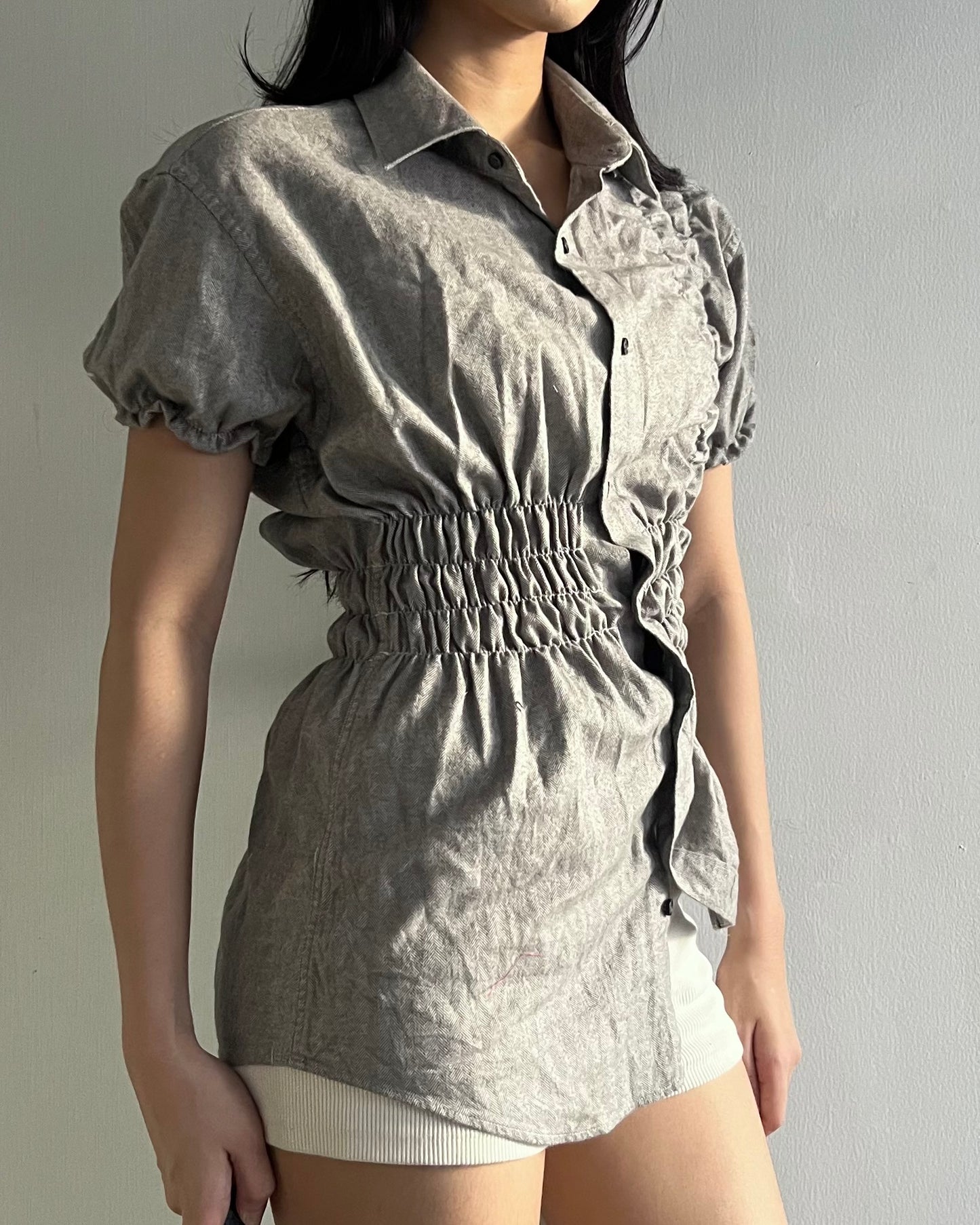 Ruched Shirt 010