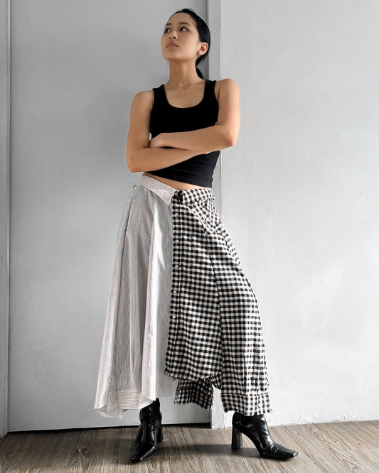 Button-up Maxi Skirt 029