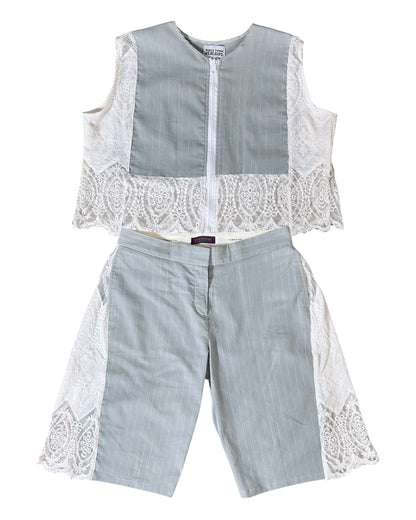 Lace-trimmed Set 006