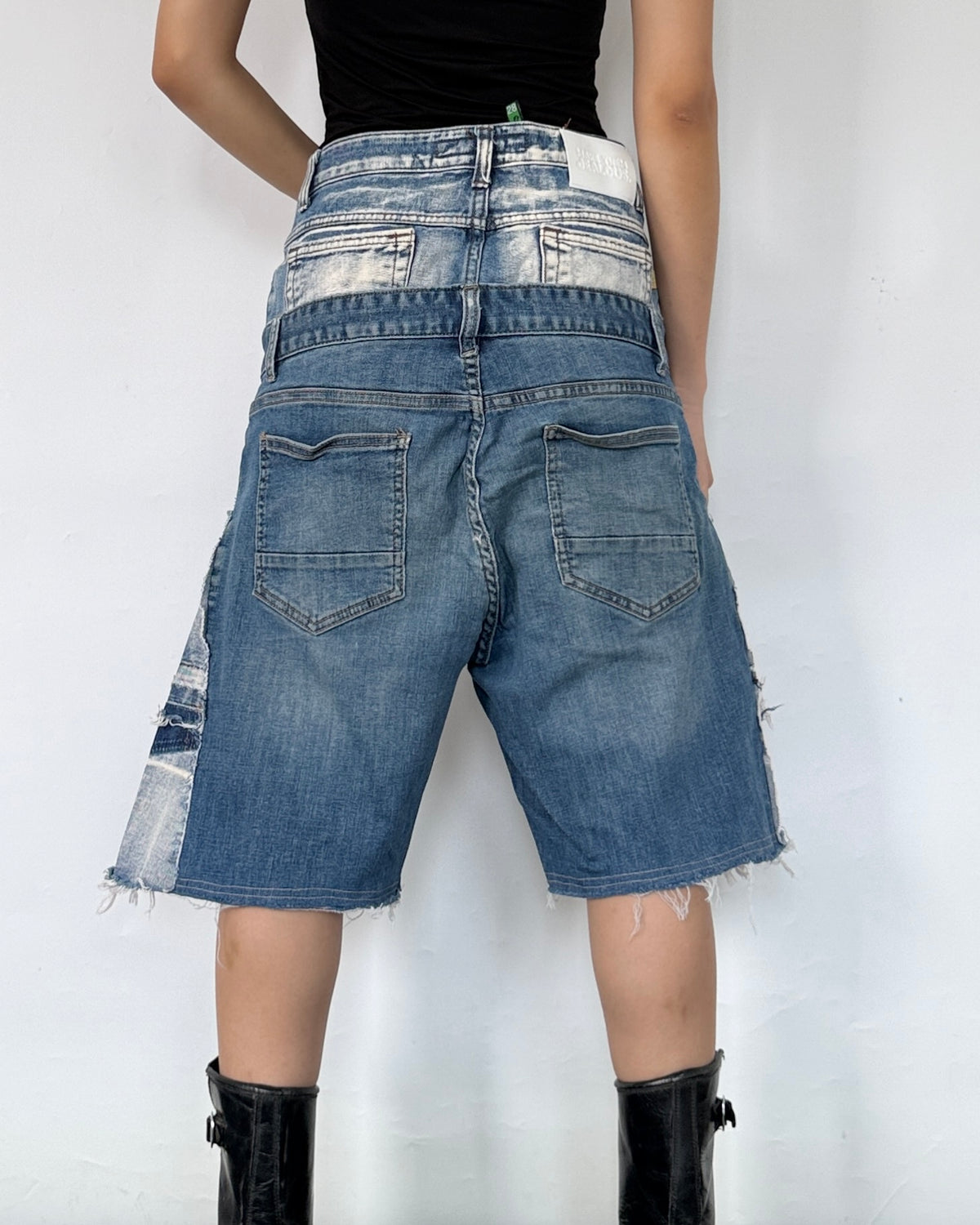 Double Waist Jorts 009
