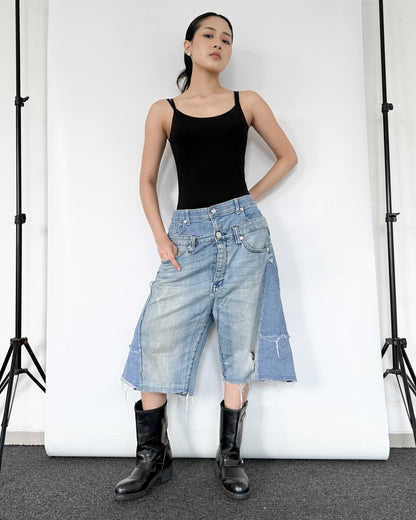 Double Waist Jorts 008