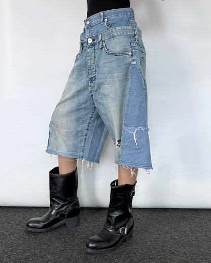 Double Waist Jorts 008