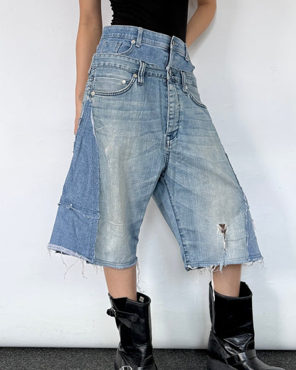 Double Waist Jorts 008