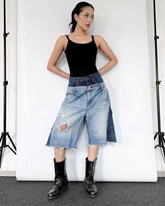 Double Waist Jorts 007