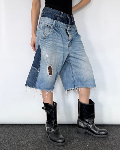 Double Waist Jorts 007