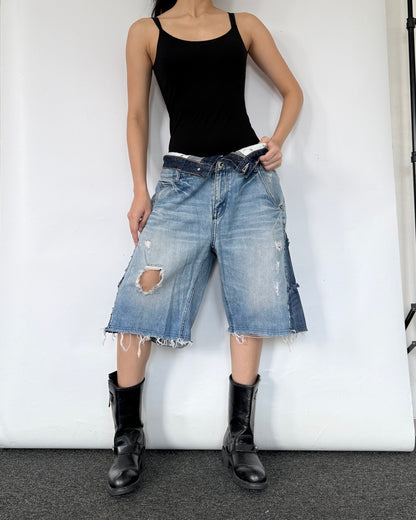 Double Waist Jorts 007