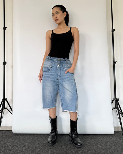 Double Waist Jorts 006