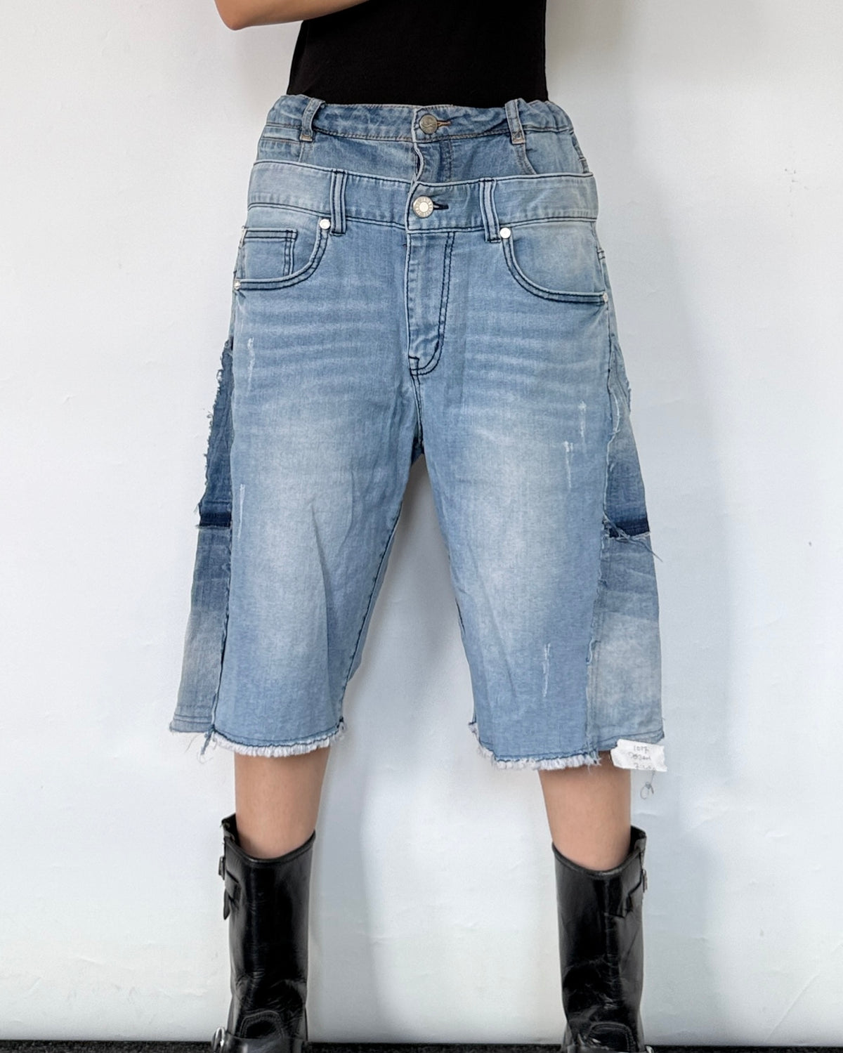 Double Waist Jorts 006