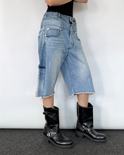 Double Waist Jorts 006