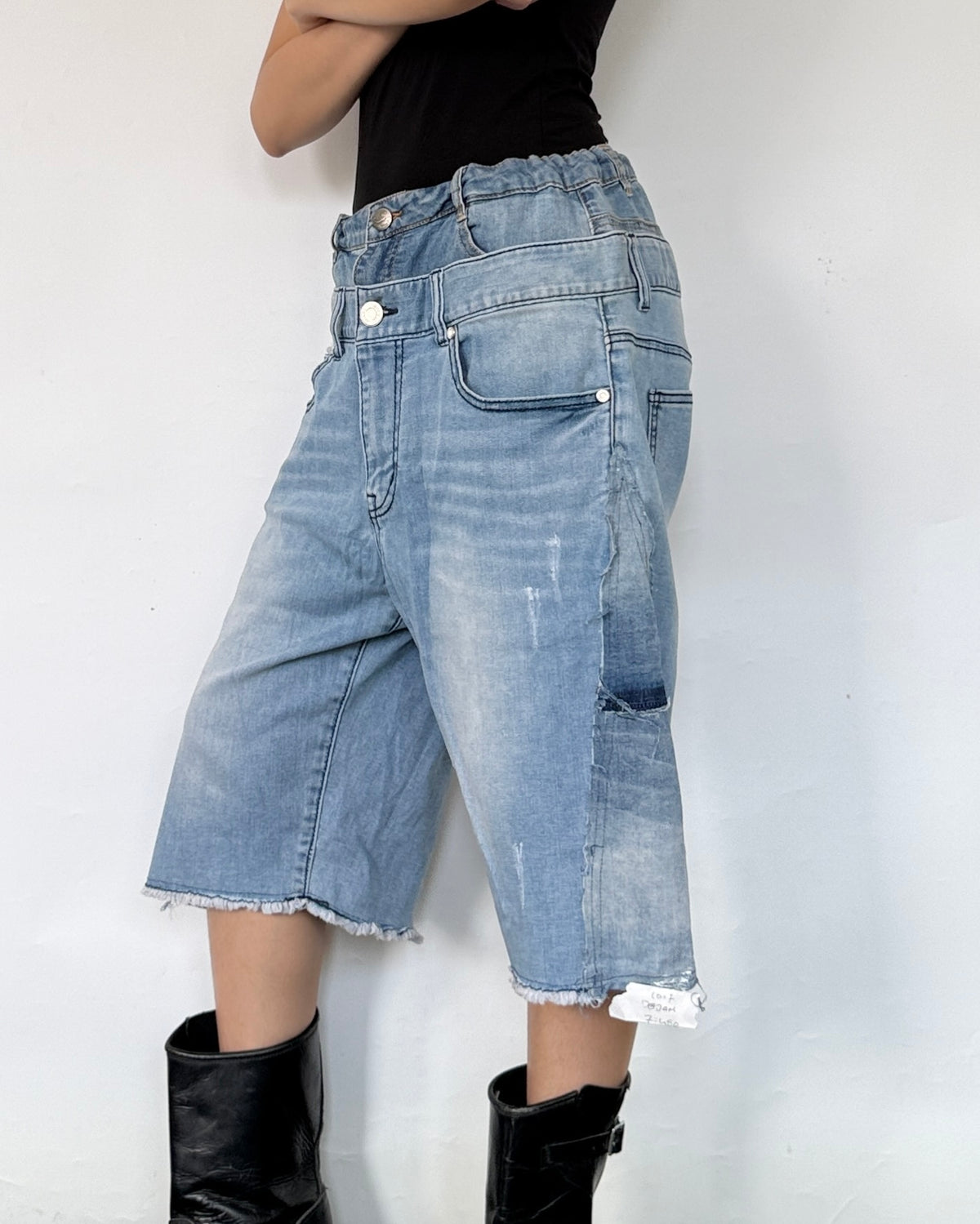 Double Waist Jorts 006