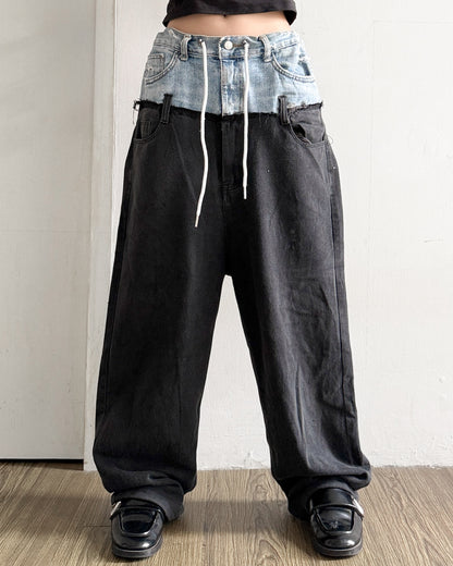 Double Waist Pants 001