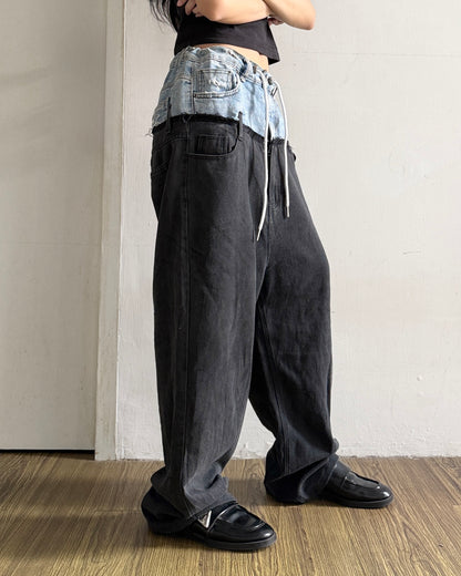 Double Waist Pants 001