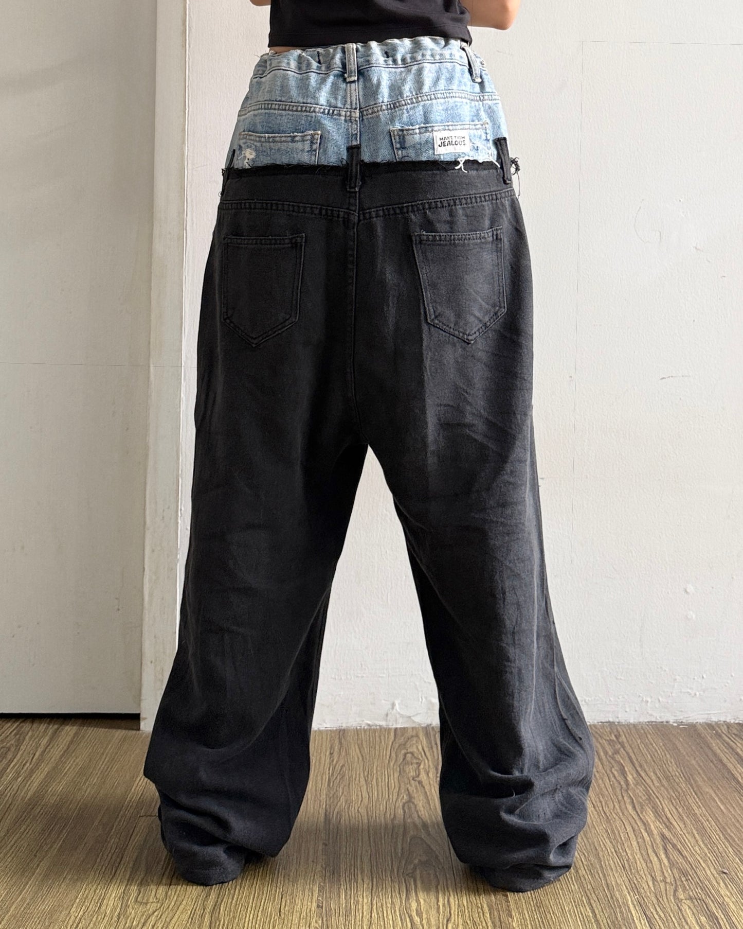 Double Waist Pants 001