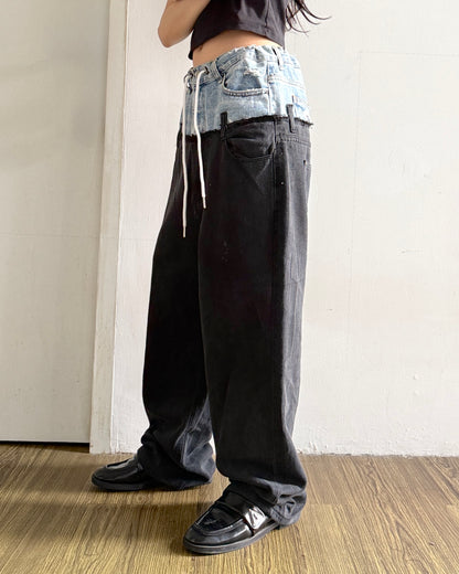 Double Waist Pants 001