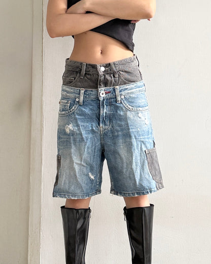Double Waist Jorts 002