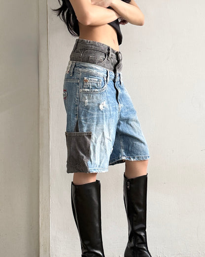 Double Waist Jorts 002