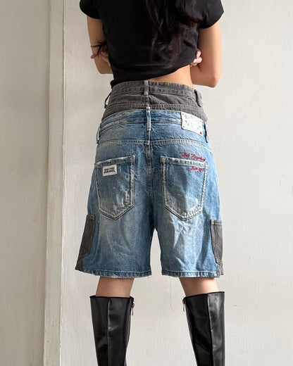 Double Waist Jorts 002