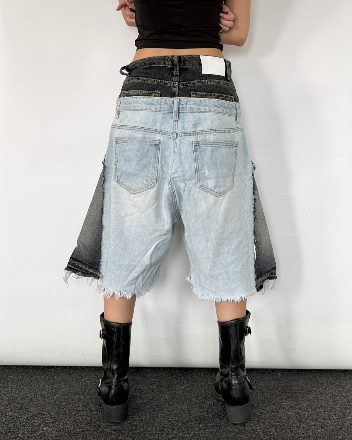 Double Waist Jorts 011