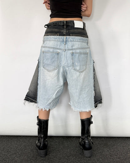 Double Waist Jorts 011