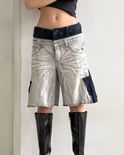 Double Waist Jorts 003