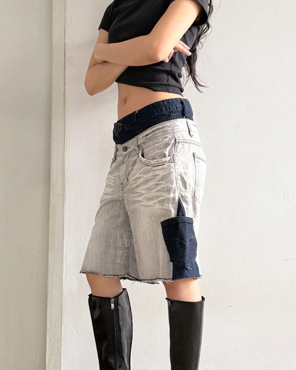 Double Waist Jorts 003