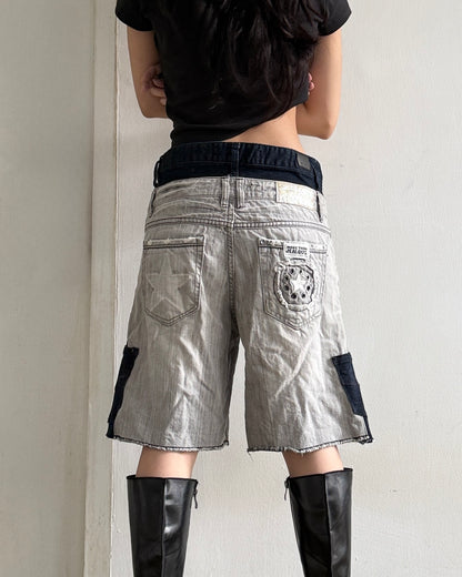 Double Waist Jorts 003