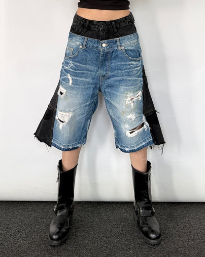 Double Waist Jorts 012