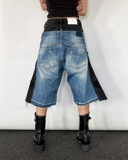 Double Waist Jorts 012