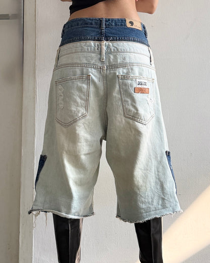 Double Waist Jorts 004