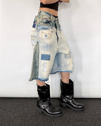 Double Waist Jorts 013