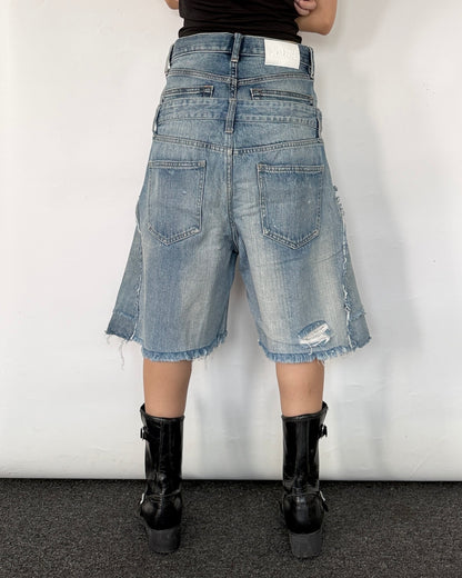 Double Waist Jorts 015