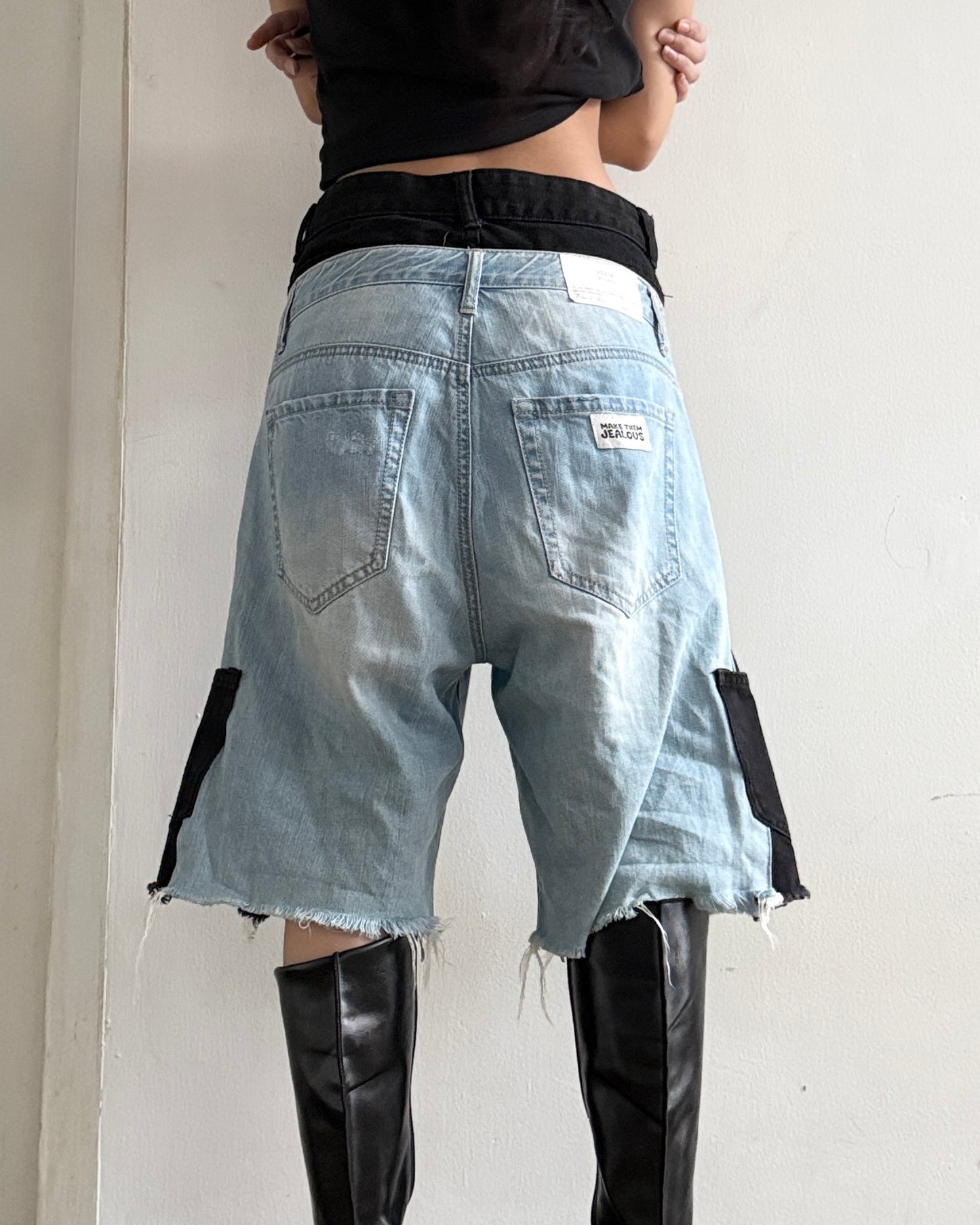 Double Waist Jorts 001