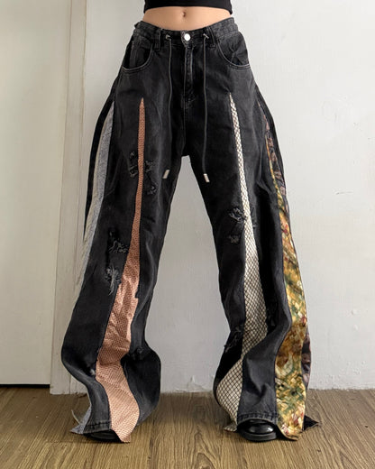 [BIG SIZE] Tie Pants 019