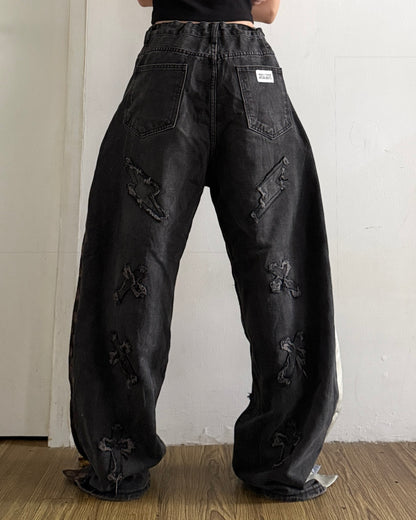 [BIG SIZE] Tie Pants 019