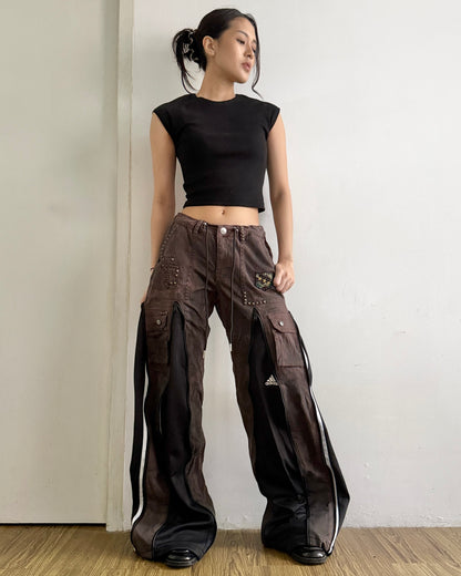 Zipper Pants 0348