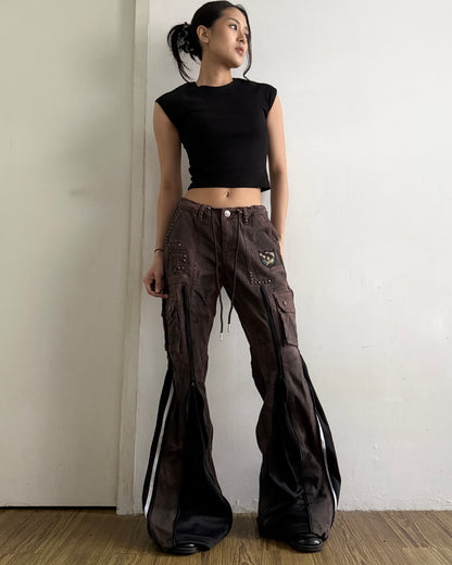 Zipper Pants 0348