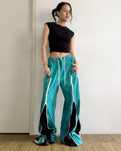 Zipper Pants 0349