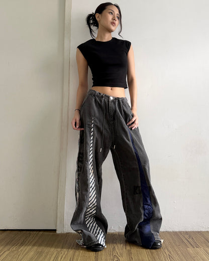 [BIG SIZE] Tie Pants 023