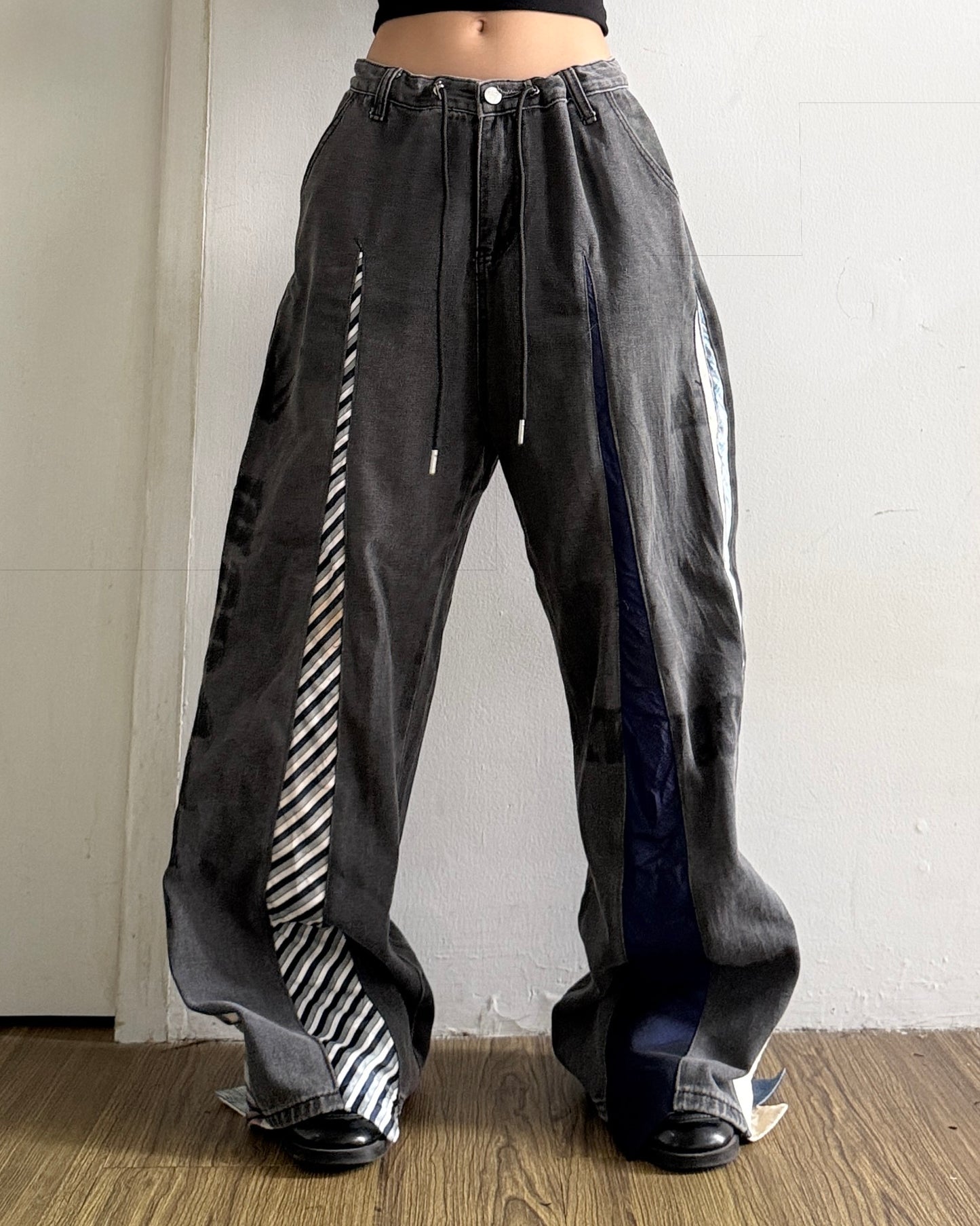 [BIG SIZE] Tie Pants 023