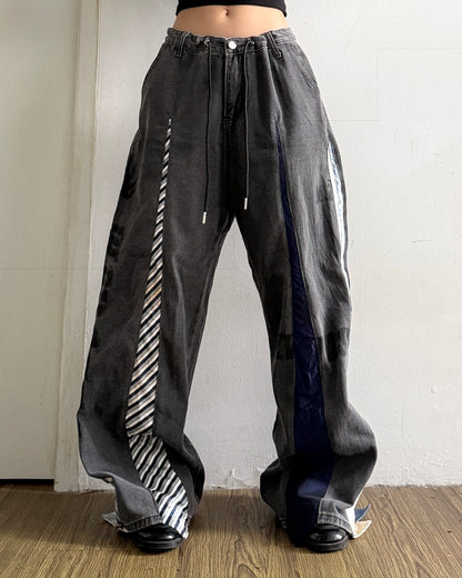 [BIG SIZE] Tie Pants 023