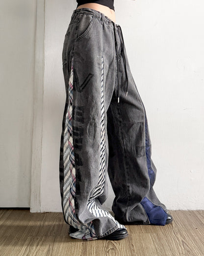 [BIG SIZE] Tie Pants 023