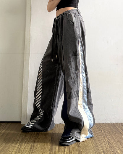 [BIG SIZE] Tie Pants 023
