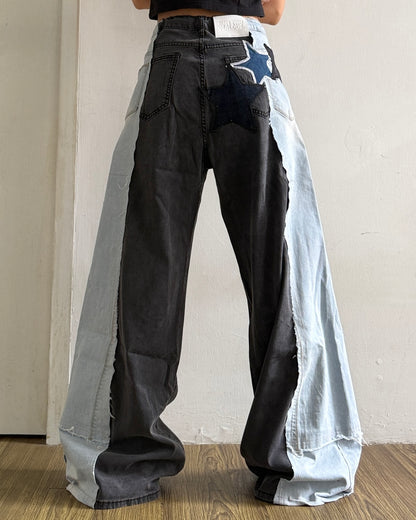 Star Patch Pants 006
