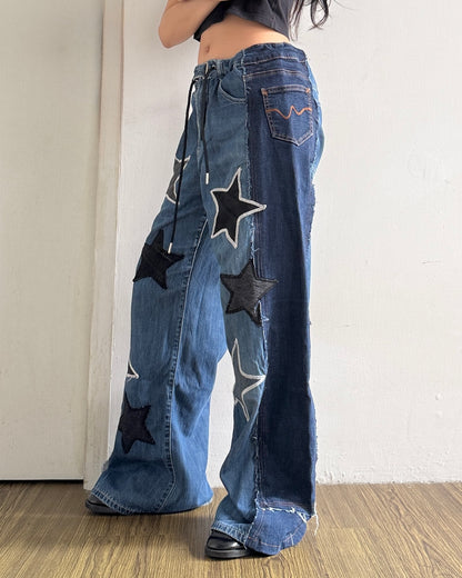 Star Patch Pants 007