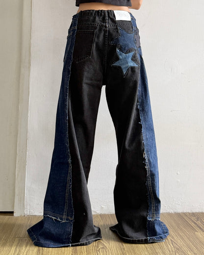 Star Patch Pants 008